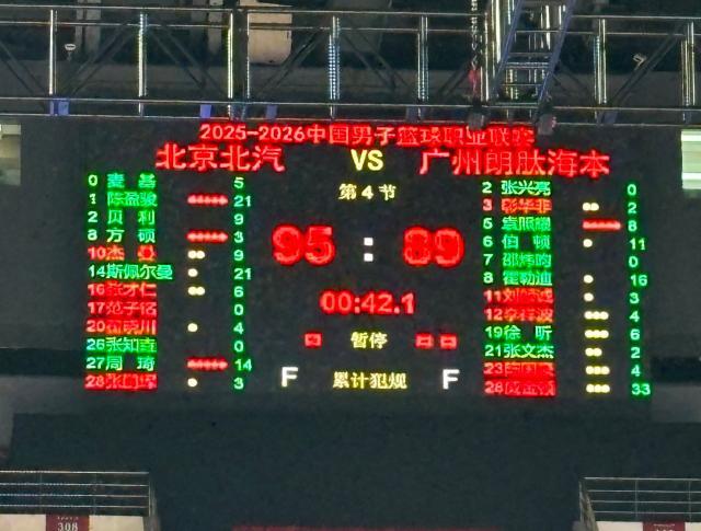 kaiyun-北京主场被罚下3人！许利民：两年头一次遇到这种事